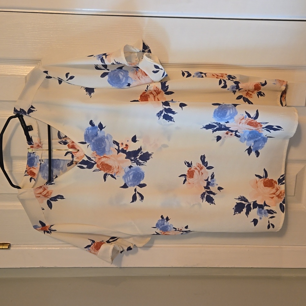 Harve Benard floral print blouse